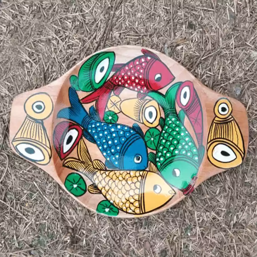 Colourful-Fish-Wooden-Tray-sonajuri-arts-1b